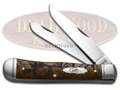 Case xx Wildlife Series Turkey Trapper 1/500 Antique Bone Stainless Pocket Knife