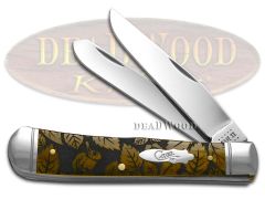 Case xx Trapper Knife Rabbit Wildlife Series Antique Bone 1/500 Stainless Knives