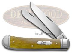 Case xx Knives Trapper Smooth Antique Bone Handle Stainless Pocket Knife 58182