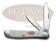 Case xx Knives Sparxx Peanut Jigged White Delrin Stainless Pocket Knife 60188