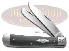 Case xx Knives Trapper Smooth Gray Bone 1/500 Stainless Pocket Knife 06703