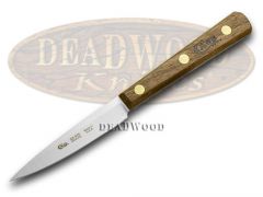 Case xx Household Cutlery Kitchen Paring Knife Walnut Wood Stainless 07319