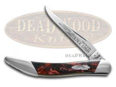 Case xx Toothpick Knife Slant Series Black Lava Corelon 1/2500 Pocket S910096BKL