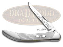Case xx Toothpick Knife Slant Series White Pearl Corelon 1/2500 Pocket S910096WP