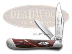 Case xx Knives Peanut Slant Series Man In Black Corelon 1/2500 Stainless S9220MB