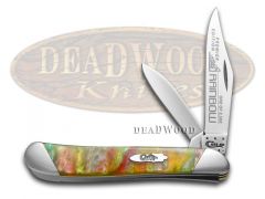 Case xx Knives Peanut Slant Series Rainbow Corelon 1/2500 Stainless S9220RB
