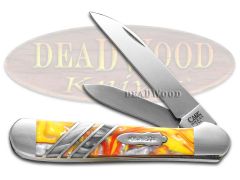 Case xx Copperhead Vault Collection Tennessee Orange & Black