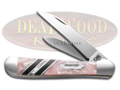 Case xx Vault Copperhead Pink Pearl & Black Corelon 9249W-PKPBLK Pocket Knife