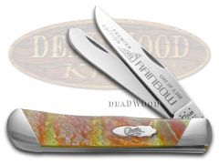 Case xx Knives Trapper Slant Series Rainbow Corelon 1/2500 Stainless S9254RB