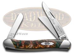 Case xx Knives Medium Stockman Slant Series Rain Forrest Corelon 1/2500 S9318RF