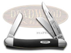 Case xx Med Stockman Knife America's Black Coal Corelon 1/1200 Stainless 9318ABC