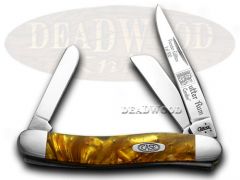 Case xx Knives Medium Stockman Butter Rum Genuine Corelon 1/500 Stainless 9318BR