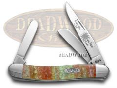 Case xx Knives Medium Stockman Rainbow Genuine Corelon 1/500 Stainless 9318RB