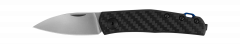 Zero Tolerance Knives 0235 Anso Slip-joint Black Carbon Fiber 20CV Stainless
