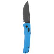 SOG Knives Flash AT Civic Cyan GRN Cryo D2 Carbon Steel 11-18-04-57 Pocket Knife