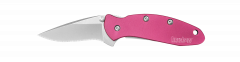 Kershaw Knives Chive Liner Lock Pink Anodized Aluminum 420HC Carbon 1600PINK