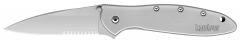 Kershaw Knives Leek Frame Lock Stainless Steel Handle 14C28N 1660ST Pocket Knife