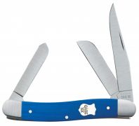 Case xx Knives Medium Stockman Blue G-10 Satin Stainless 16744 Pocket Knife