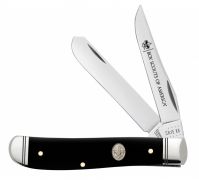 Case xx Knives Mini Trapper Boy Scouts BSA Black Synthetic Stainless 18058