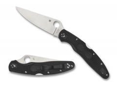 Spyderco Knives Police 4 Lockback Black FRN VG-10 Stainless C07PBK4 Pocket Knife