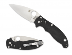 Spyderco Knives Manix 2 Black G-10 S30V Stainless C101GP2 Pocket Knife