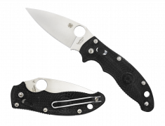 Spyderco Knives Manix 2 Black FRCP Handle BD1 Stainless C101PBK2 Pocket Knife