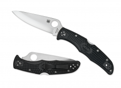 Spyderco Knives Endura 4 Lockback Black FRN VG10 Stainless C10PBK Pocket Knife
