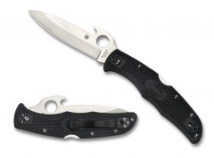 Spyderco Knives Endura 4 Lockback Grey VG-10 Stainless C10PGYW Emerson Opener