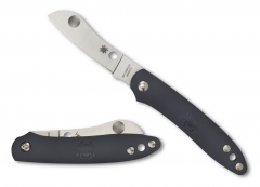 Spyderco Knives Roadie Slipjoint Grey FRN N690Co Stainless C189PGY Pocket Knife