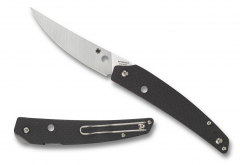 Spyderco Knives Ikuchi Liner Lock Carbon Fiber G-10 S30V Stainless C242CFP