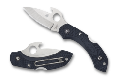 Spyderco Knives Dragonfly 2 Lockback VG-10 Stainless C28PGYW2 Gray Pocket Knife