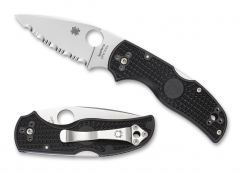 Spyderco Knives Native 5 Lockback Black FRN S30V Stainless C41SBK5 Pocket Knife