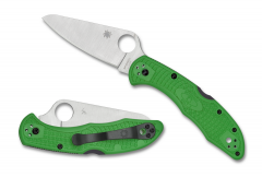Spyderco Knives Salt 2 Lockback Lightweight Green FRN LC200N Stainless C88FPGR2