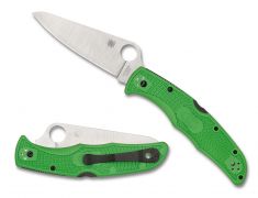 Spyderco Knives Pacific Salt 2 Lightweight Green FRN LC200N Stainless C91FPGR2