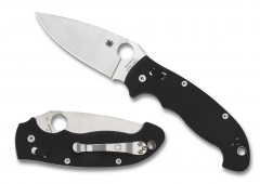 Spyderco Knives Manix 2 XL Ball Bearing Lock Black G-10 S30V Stainless C95GP2