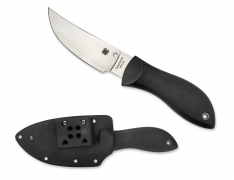 Spyderco Knives Bill Moran Fixed Blade Knife Black FRN VG-10 Stainless FB01P