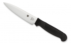 Spyderco Knives Utility Kitchen Knife Cutlery Black MBS-26 Stainless K05PBK