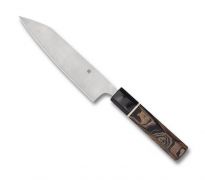 Spyderco Knives Itamae Funayuki Kitchen Knife Burl Super Blue SUS410 K16GPBNBK