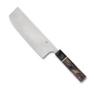 Spyderco Knives Itamae Nakiri Kitchen Knife Cleaver Burl Black G-10 K17GPBNBK