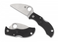 Spyderco Knives Manbug Wharncliffe Lockback Black FRN VG-10 Stainless MBKWP