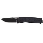 SOG Knives Terminus Slip Joint Black G-10 BD1 Stainless TM1002-BX Pocket Knife