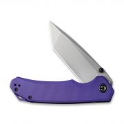 Civivi Knives Brazen Liner Lock C2023A D2 Stainless Tanto Purple G10
