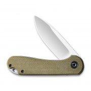 Civivi Knives Elementum Liner Lock C907S D2 Stainless Steel Olive Micarta