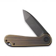 Civivi Knives Elementum Liner Lock C907T-A D2 Stainless Tanto Rubbed Brass