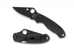 Spyderco Knives Para 3 C223GPBK CPM S30V Steel Black G-10 Pocket Knife