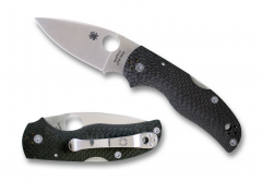 Spyderco Knives Native 5 Lockback Black Carbon Fiber CPM S90V Stainless C41CFFP5