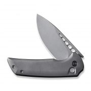 WE Knife Mini Malice Button Lock 054BL-2 Knife 20CV Stainless Gray Titanium