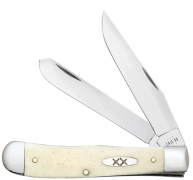 Case XX Knives Trapper Smooth Natural Bone 13310 Stainless Steel Pocket Knife