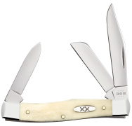 Case XX Knives Medium Stockman Smooth Natural Bone 13311 Stainless Pocket Knife