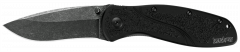 Kershaw Knives Blur Liner Lock Black Aluminum Blackwash Sandvik Stainless 1670BW